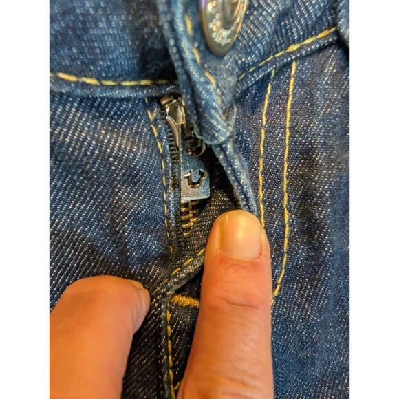 True Religion Johnny Women's Bootcut Flair Leg Size 29x34 (Missing Sz Tag) Y2K - Picture 7 of 8